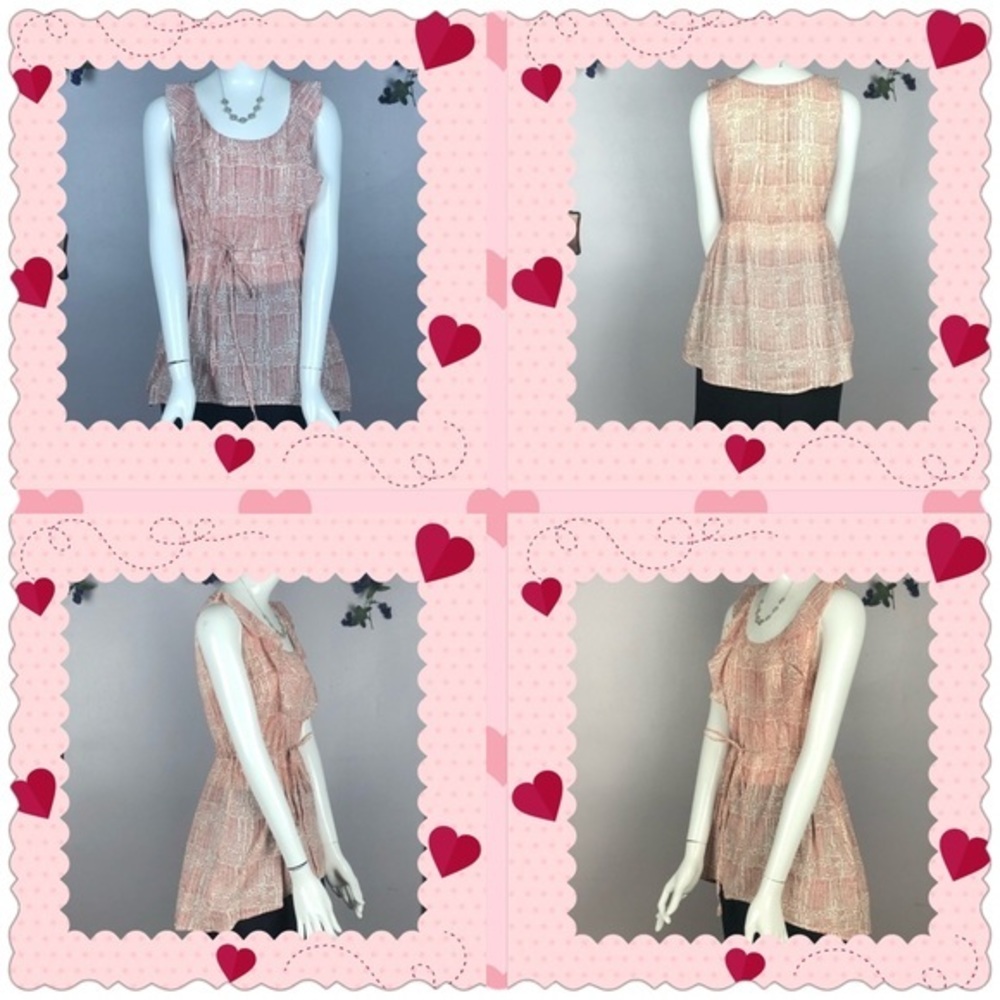 ANTHROPOLOGIE EDME & ESYLLTE Tunic Top Blouse
